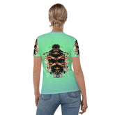 Kickboxing Elegance All-Over Crew Tee Fashionable Performance - Beyond T-shirts